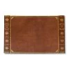 Scully & Scully Leather Books Desk Set, Brown