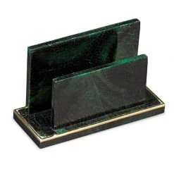 Scully & Scully Crack Green Pen Shell Desk Set -Home Decor Shop unnamed file 1724