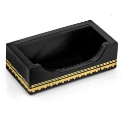 Scully & Scully Florentine Leather Desk Set, Black -Home Decor Shop unnamed file 1758