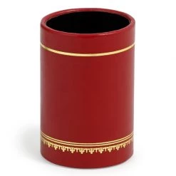 Scully & Scully Florentine Leather Desk Set, Red -Home Decor Shop unnamed file 1769