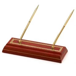 Scully & Scully Florentine Leather Desk Set, Red -Home Decor Shop unnamed file 1770