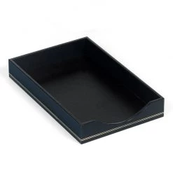 Scully & Scully Double Line Leather Single Legal Trays -Home Decor Shop unnamed file 1836