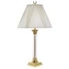 Scully & Scully Crystal Corinthian Column Lamp