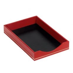 Scully & Scully Double Line Leather Single Legal Trays -Home Decor Shop unnamed file 1840