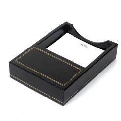 Scully & Scully Double Line Leather Refillable Notepads -Home Decor Shop unnamed file 1852