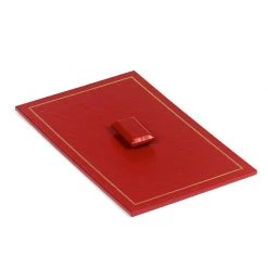 Scully & Scully Double Line Leather Letter Racks -Home Decor Shop unnamed file 1885