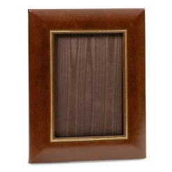 Scully & Scully Double Line Leather Desk Set, Brown -Home Decor Shop unnamed file 1946