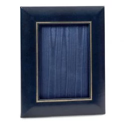 Scully & Scully Double Line Leather Desk Set, Navy -Home Decor Shop unnamed file 1959