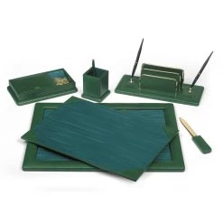 Scully & Scully Colonial 5-Piece Leather Desk Sets -Home Decor Shop unnamed file 1965