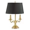 Scully & Scully Solid Cast Brass Table Lamp
