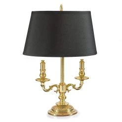 Scully & Scully Solid Cast Brass Table Lamp