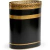 Scully & Scully Robbins Lacquered Wastebasket