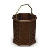 Scully & Scully Mahogany Octagonal Bucket