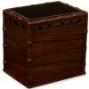 Scully & Scully Mahogany Puzzle Wastebasket