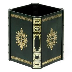 Scully & Scully Handtooled Square Leather Wastebaskets -Home Decor Shop unnamed file 2093