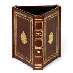 Scully & Scully Handtooled Triangle Leather Wastebaskets 8 Scully & Scully Handtooled Triangle Leather Wastebaskets -Home Decor Shop unnamed file 2110