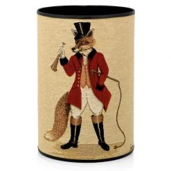 Scully & Scully Freddie Fox Tapestry Wastebasket