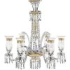 St. Louis Thistle Gold 6 Light Chandelier