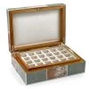 Scully & Scully Shagreen & Agate Sun Rays Cufflink Box