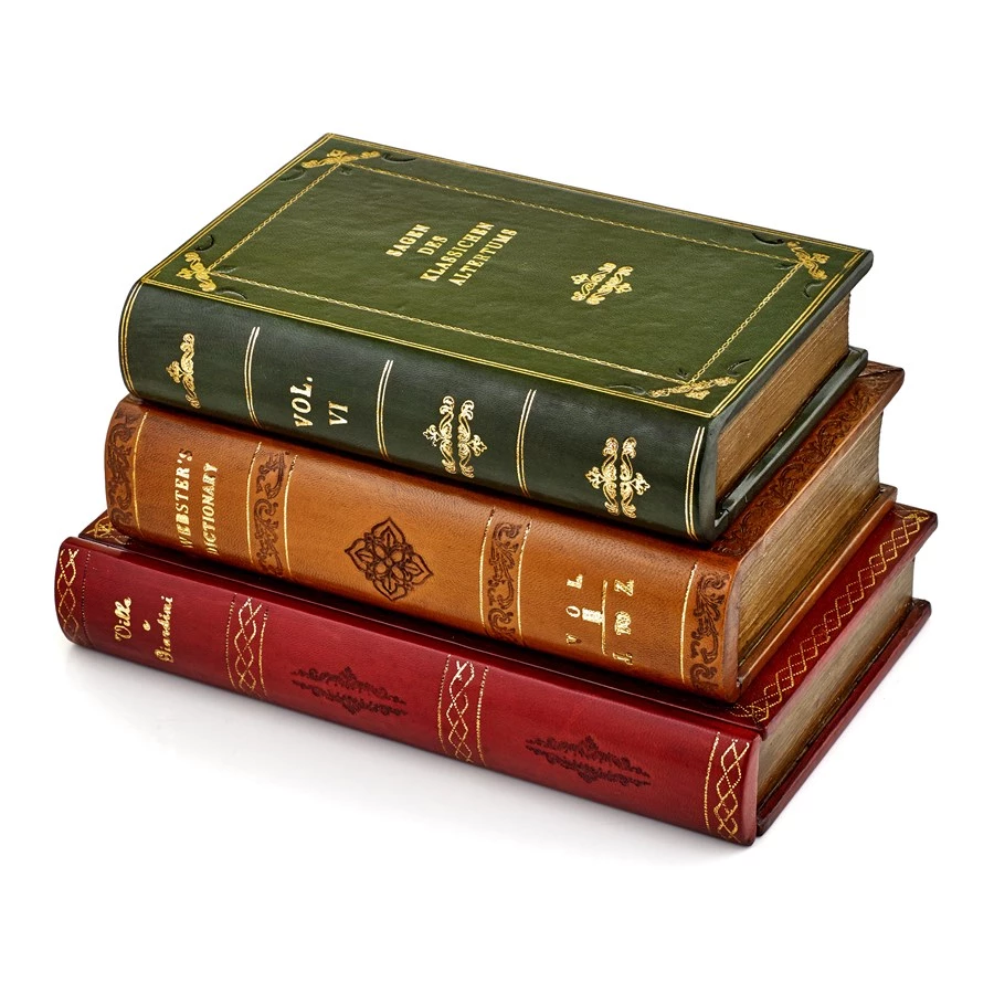 Scully & Scully Leather Books Cufflink Case 1 Scully & Scully Leather Books Cufflink Case