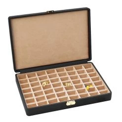 Scully & Scully Leather Cufflink Boxes, Extra Large