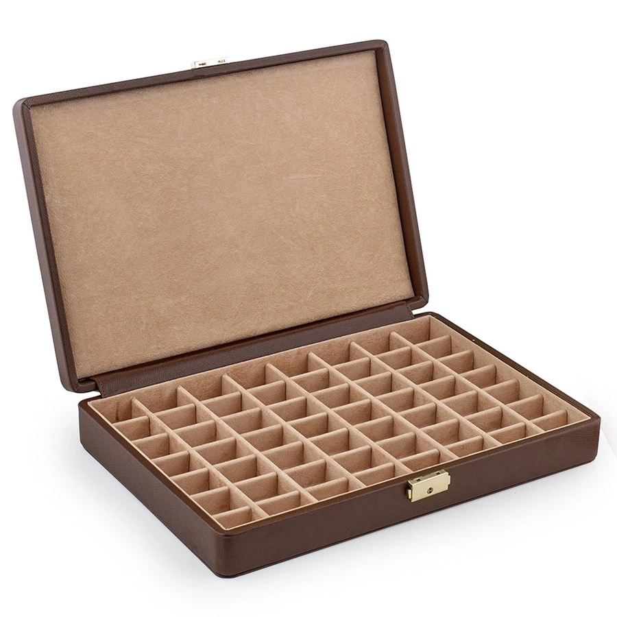 Scully & Scully Leather Cufflink Boxes, Extra Large 2 Scully & Scully Leather Cufflink Boxes, Extra Large - Image 2