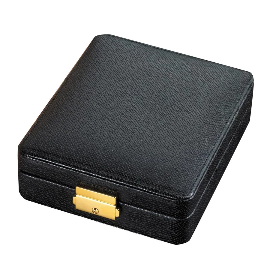 Scully & Scully Leather Cufflink Boxes, Small 1 Scully & Scully Leather Cufflink Boxes, Small