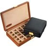 Scully & Scully Leather Cufflink Boxes, Large