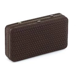 Scully & Scully Double Leather Woven Clutch -Home Decor Shop unnamed file 2264