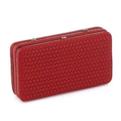 Scully & Scully Double Leather Woven Clutch -Home Decor Shop unnamed file 2266