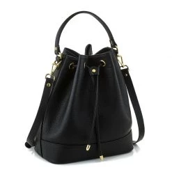 Scully & Scully Pamela Leather Scrunch Bag