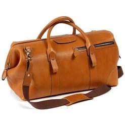 Scully & Scully Leather Weekend Bag