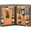 Scully & Scully Calf Leather Gardening Kit With Pruning Shears