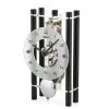 Scully & Scully Pendulum Table Clock, Silver