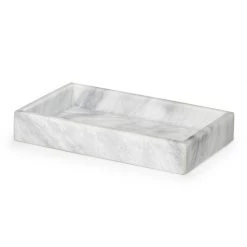 Scully & Scully Eris Pearl White Marble Bath Accessories