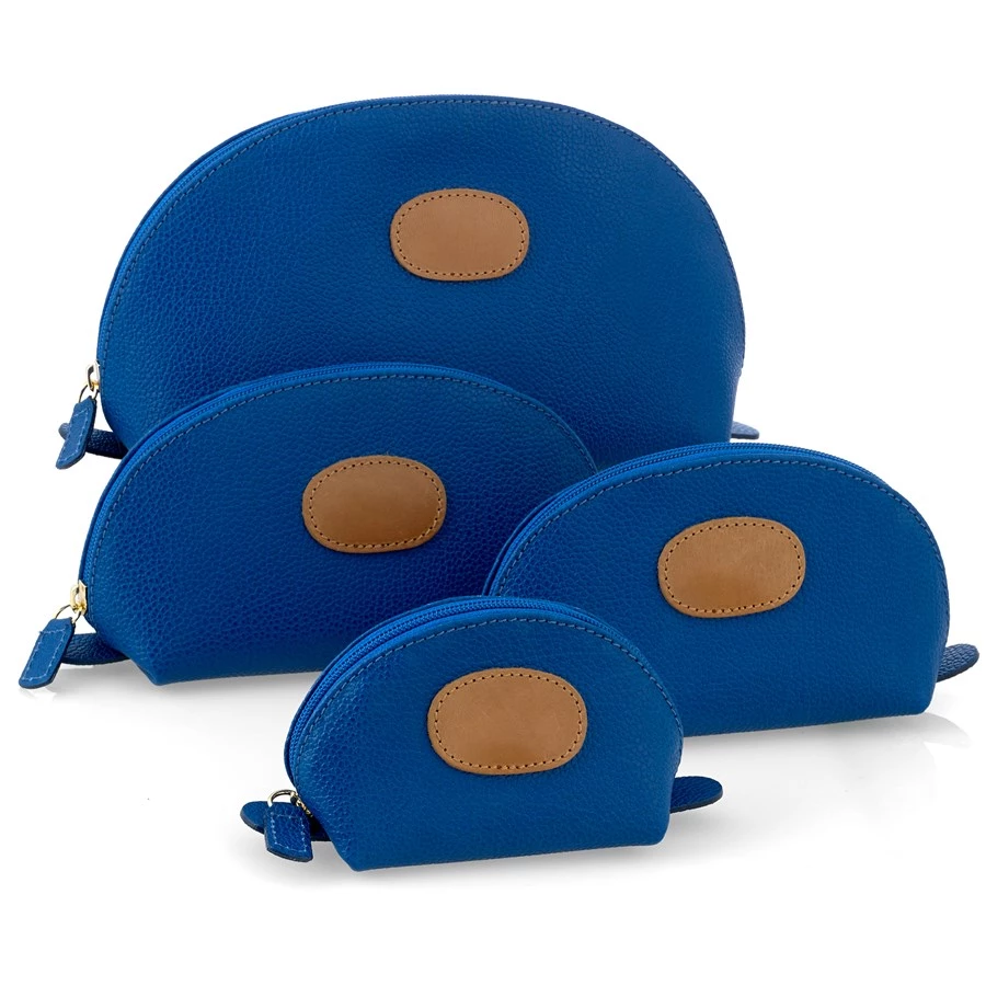 Scully & Scully Leather Four-Piece Nesting Pouch Set 4 Scully & Scully Leather Four-Piece Nesting Pouch Set - Image 4