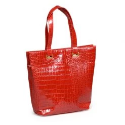 Scully & Scully Crocodile Embossed Leather Bags Red -Home Decor Shop unnamed file 2379