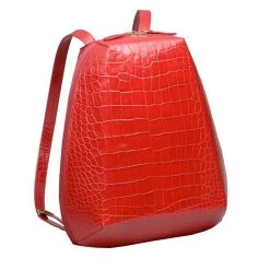 Scully & Scully Crocodile Embossed Leather Bags Red -Home Decor Shop unnamed file 2380