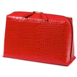 Scully & Scully Crocodile Embossed Leather Bags Red -Home Decor Shop unnamed file 2381