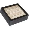Scully & Scully Ebony Fifteen-Watch Case