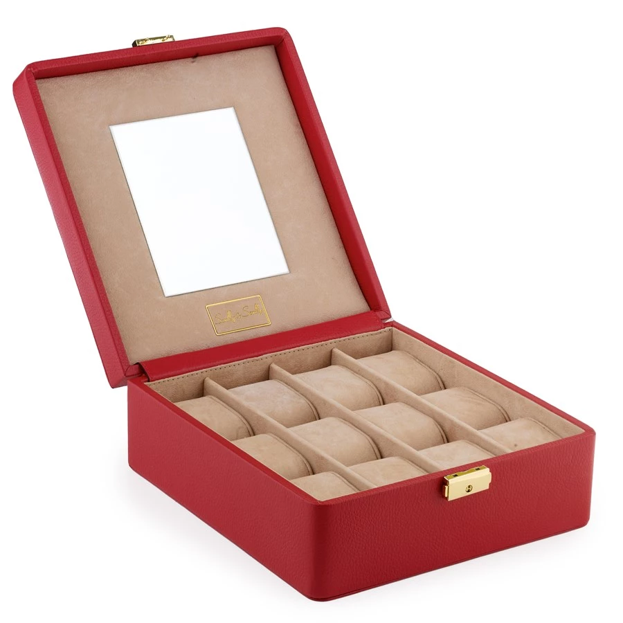 Scully & Scully Saffiano Leather Watchcase Boxes 2 Scully & Scully Saffiano Leather Watchcase Boxes - Image 2