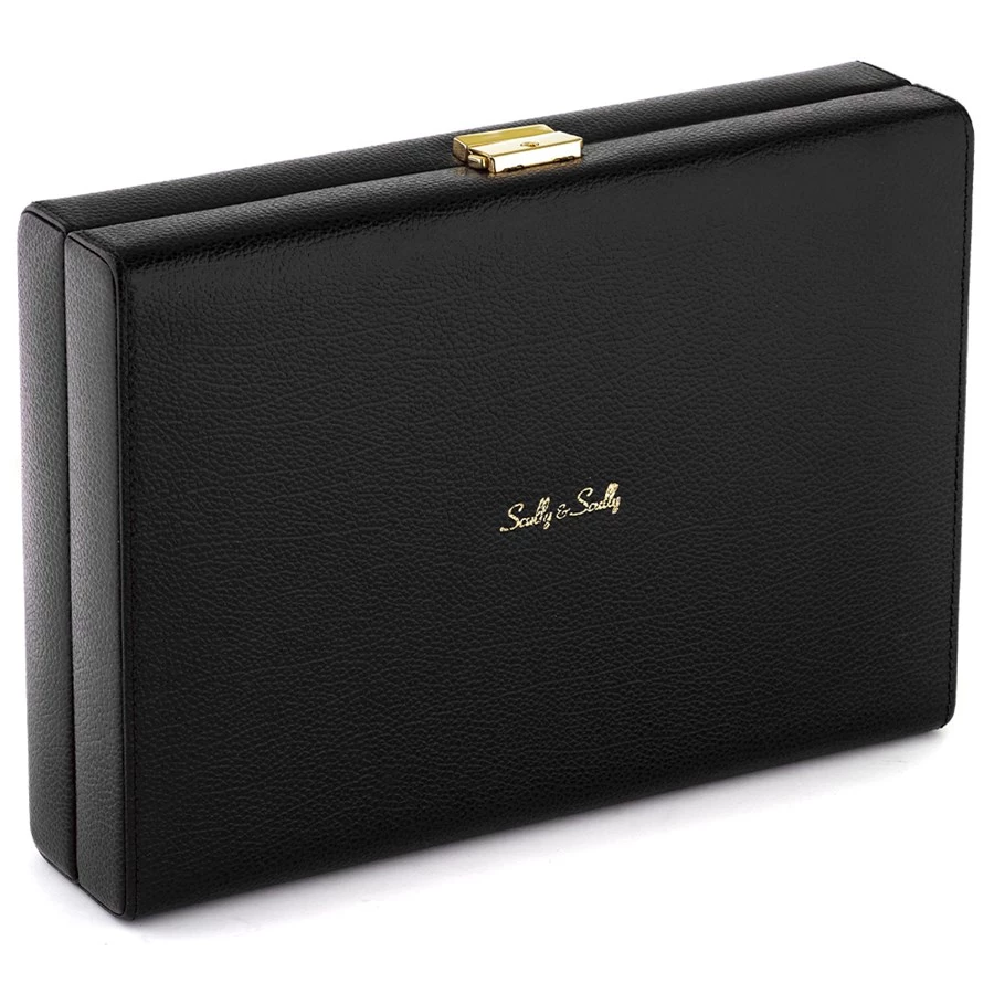 Scully & Scully Saffiano Leather Twelve Watchcase 1 Scully & Scully Saffiano Leather Twelve Watchcase