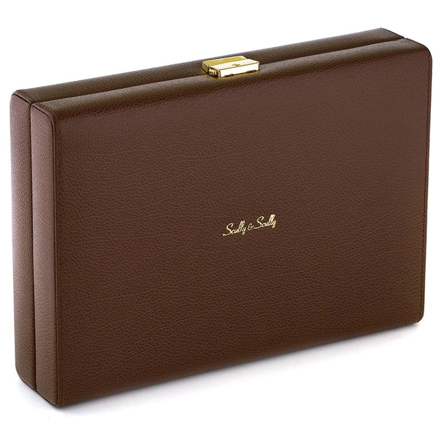 Scully & Scully Saffiano Leather Twelve Watchcase 2 Scully & Scully Saffiano Leather Twelve Watchcase - Image 2