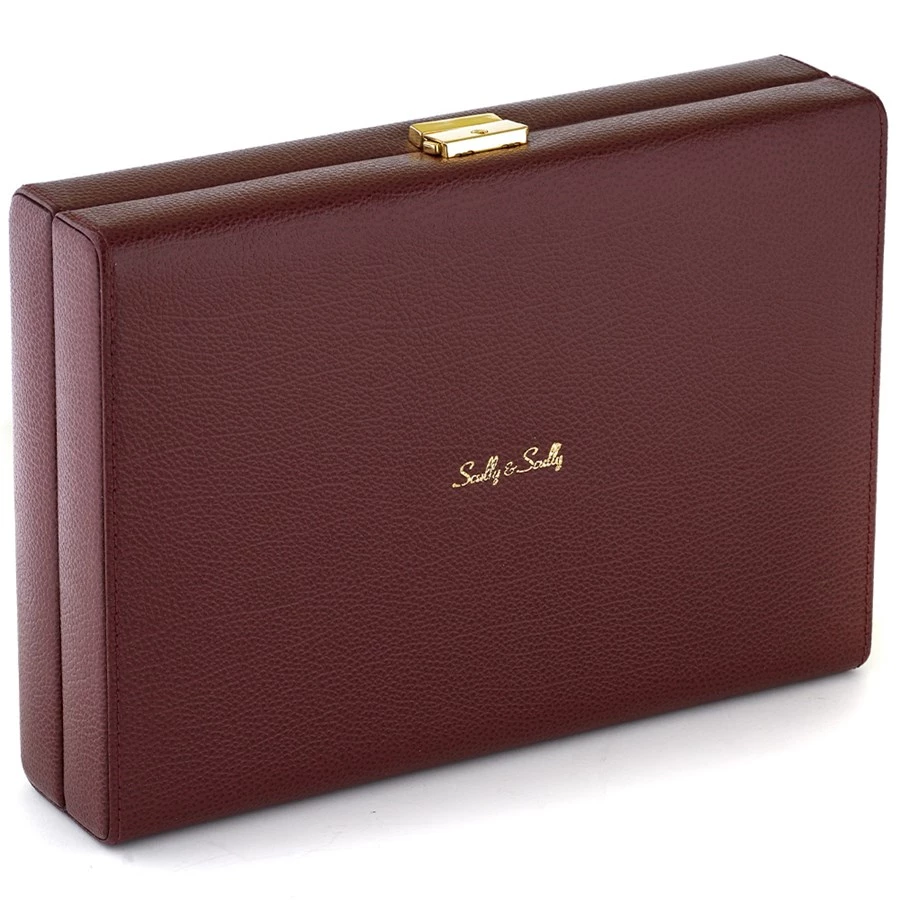 Scully & Scully Saffiano Leather Twelve Watchcase 3 Scully & Scully Saffiano Leather Twelve Watchcase - Image 3
