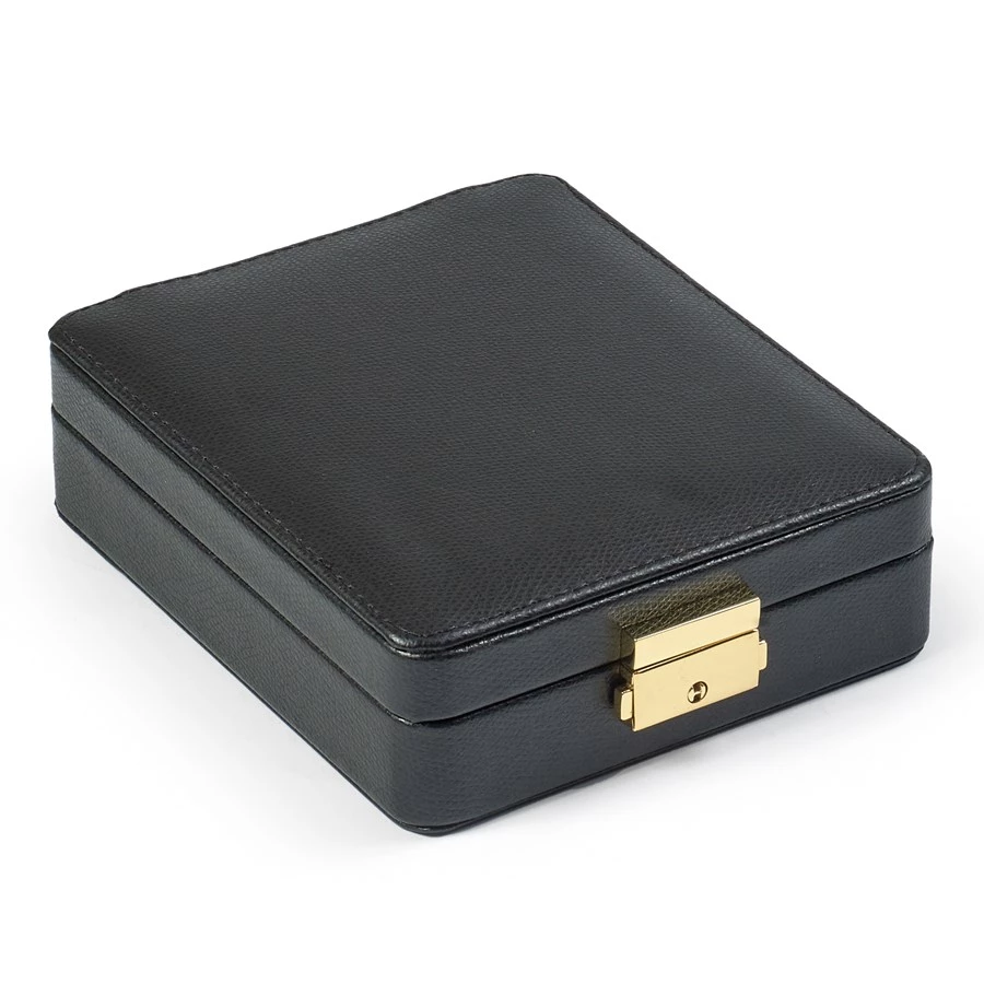 Scully & Scully Italian Leather Watch Cases, 2 Compartments 1 Scully & Scully Italian Leather Watch Cases, 2 Compartments