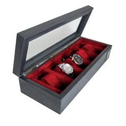 Scully & Scully Polished Five-Watch Timepiece Case