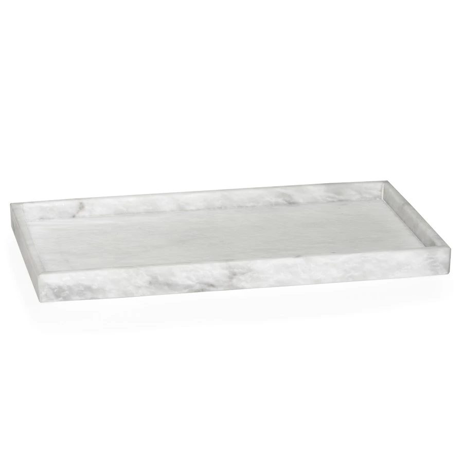 Scully & Scully Eris Pearl White Marble Bath Accessories 6 Scully & Scully Eris Pearl White Marble Bath Accessories - Image 6