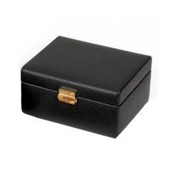 Scully & Scully Leather Cufflink / Watch Case