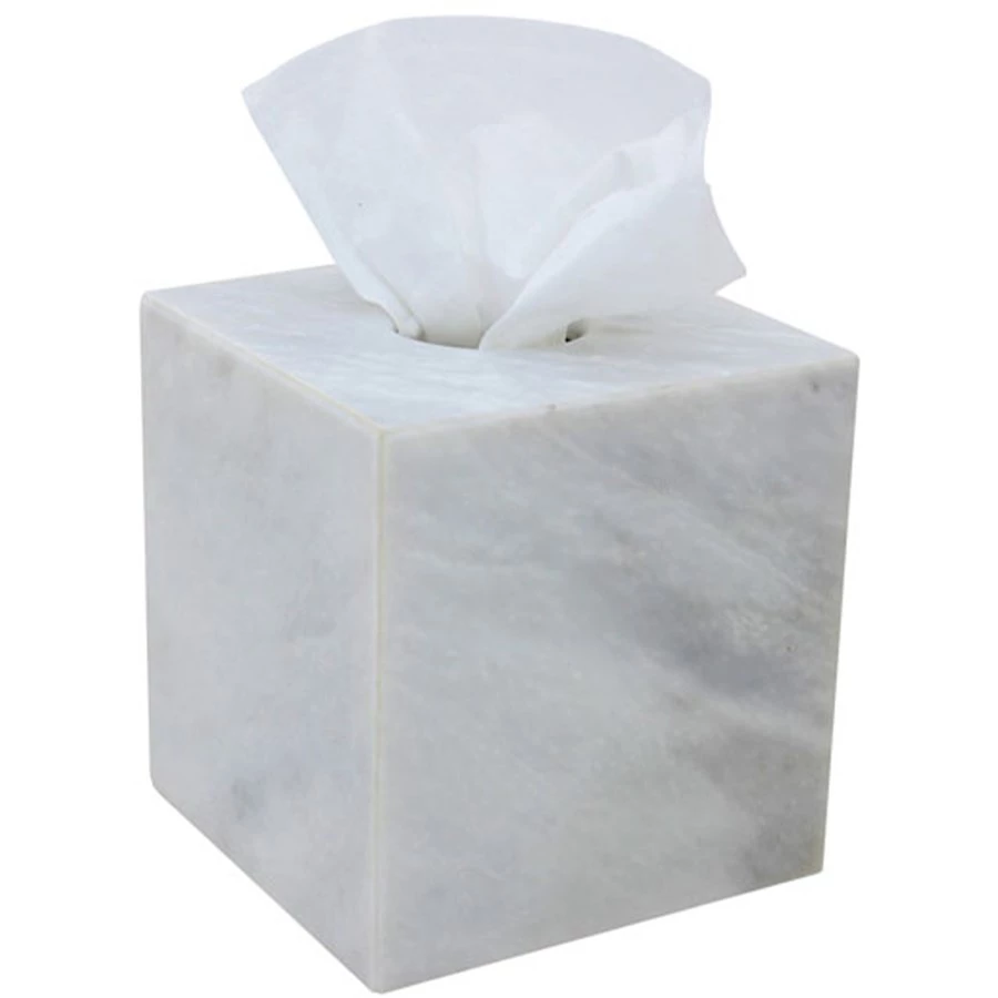 Scully & Scully Eris Pearl White Marble Bath Accessories 8 Scully & Scully Eris Pearl White Marble Bath Accessories - Image 8