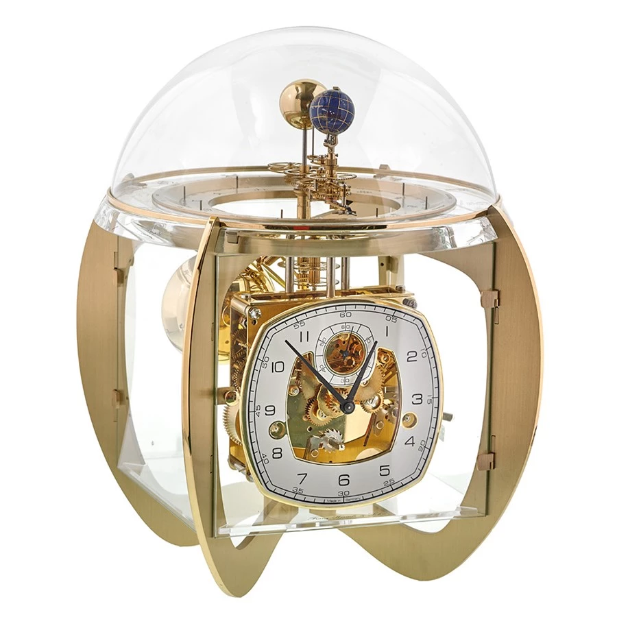 Scully & Scully Lunar Brass Clock IV 1 Scully & Scully Lunar Brass Clock IV